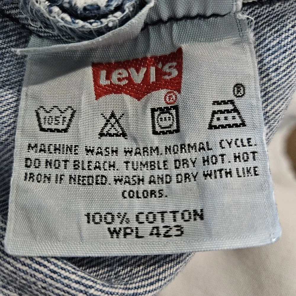 Levi's 501 XX Jeans Mens 38x32 Button Fly Jeans Classic Straight Leg 501XX